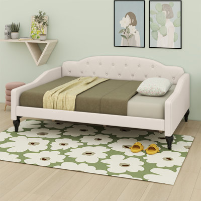 Dayanira Full/Double Upholstered Tufted Daybed