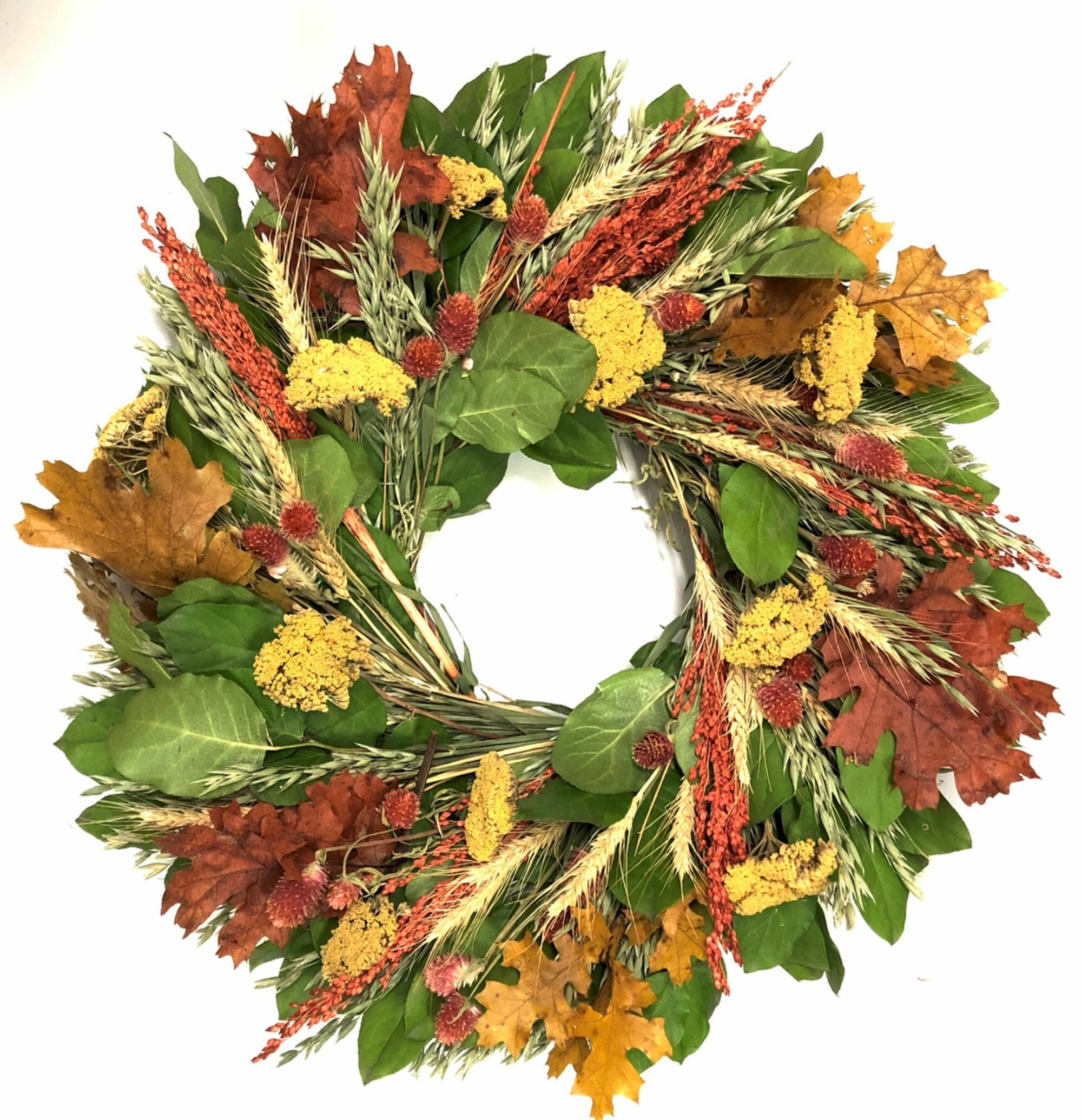 Charlton Home Autumn Bliss Wheel 22 Wreath