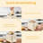 Maircle 2 Slice Toaster, Bread Toaster With Extra Wide Slots,6 Browning Settings, Defrost/cancel/bagel Button For Bagels, Waffles, Bread
