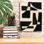 «Onyx Cutout Shapes I» par Regina Moore-899205273