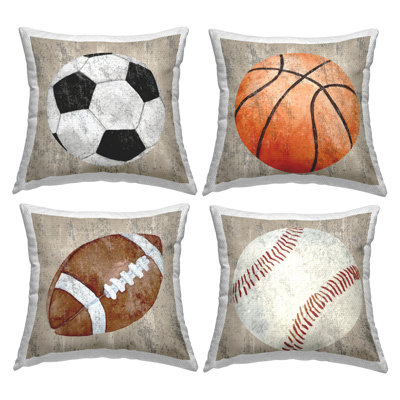 Polyester Throw Square Indoor/Outdoor Pillow Cover & Insert by Kim Allen