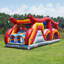 JumpOrange Shadow Obstacle Course Bounce House for Kids and Adults – Piece 2 (with Blower)