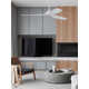 52" Willow 3 - Blade Standard Ceiling Fan with Remote Control