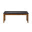 Banc en similicuir Gary
