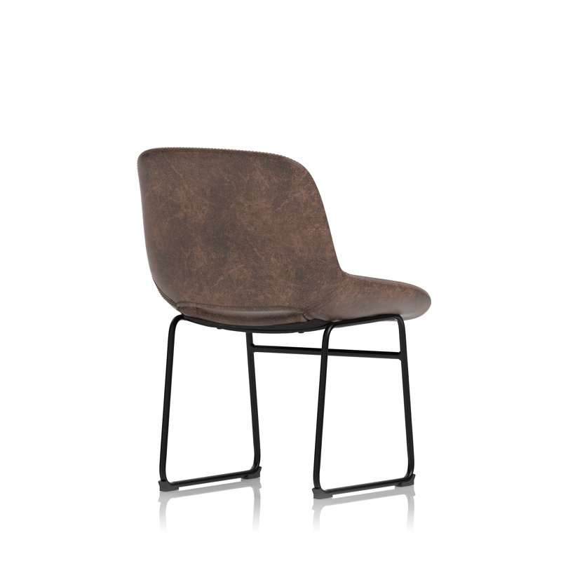 Upholstered Accent Chair, Brown
