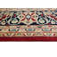 Tapis décoratif rouge en laine nouée à la main Versailles Sherman-1849759523