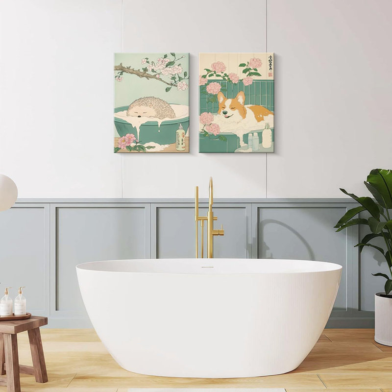 2 Piece Wrapped Canvas Print