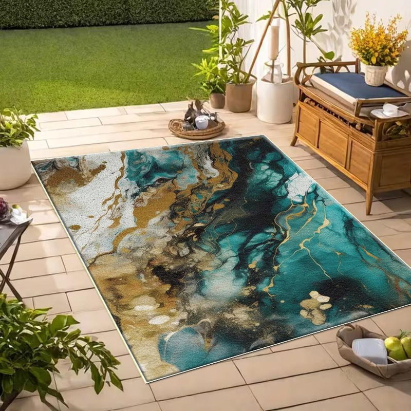 Abstract Area Rug, Soft And Lightweight, Suitable For All Seasons, Easy To Maintain And Easy To Clean, Machine Washable Carpet Floor Mat, Suitable For Living Room, Bedroom, Hallway, Balcony, Office, Room Decor, Home Decor, Outdoor Decor