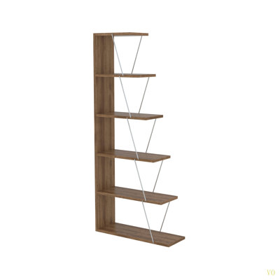 Meuble de rangement pour bibliothèque à 5 niveaux Furnish Home Store