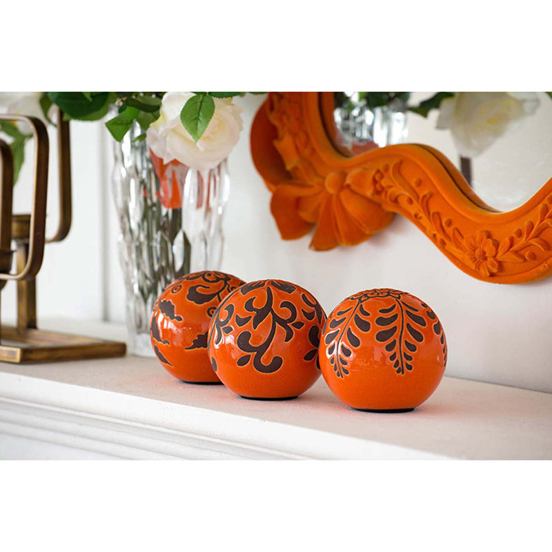 S/6 D4x4" Arrilla Abstract Cloche Or Water Globe