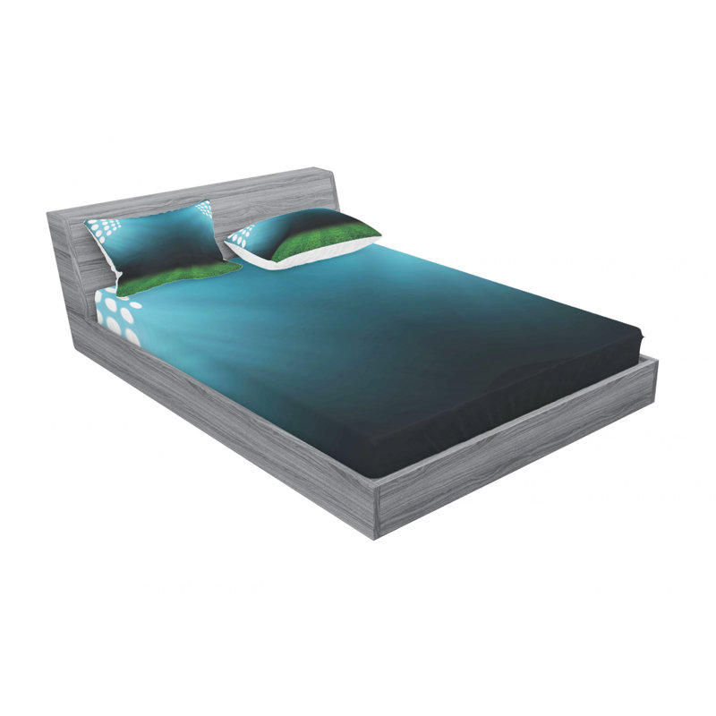 Ensemble de draps Night At Stadium, Ensemble de drap pour grand lit avec drap-housse