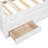 Daybed With Trundle And Drawers, Twin Size-1329862090