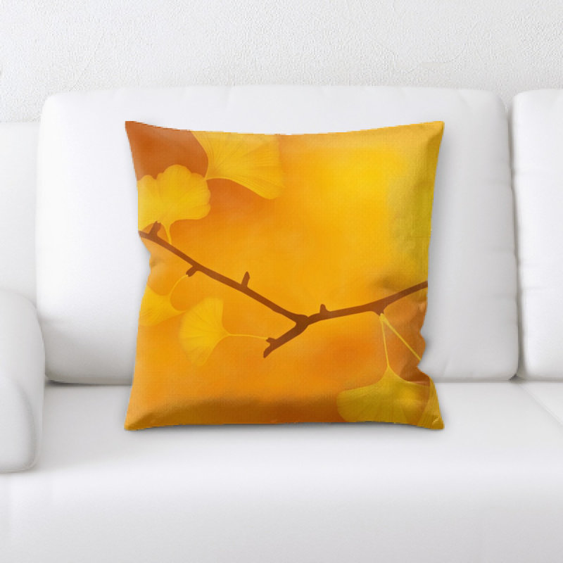 Coussin ginkgo