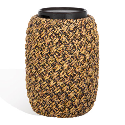 Annapurna Solid Wood Tray Top Pedestal End Table by Bay Isle Home