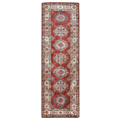 Tapis de couloir en laine noué à la main