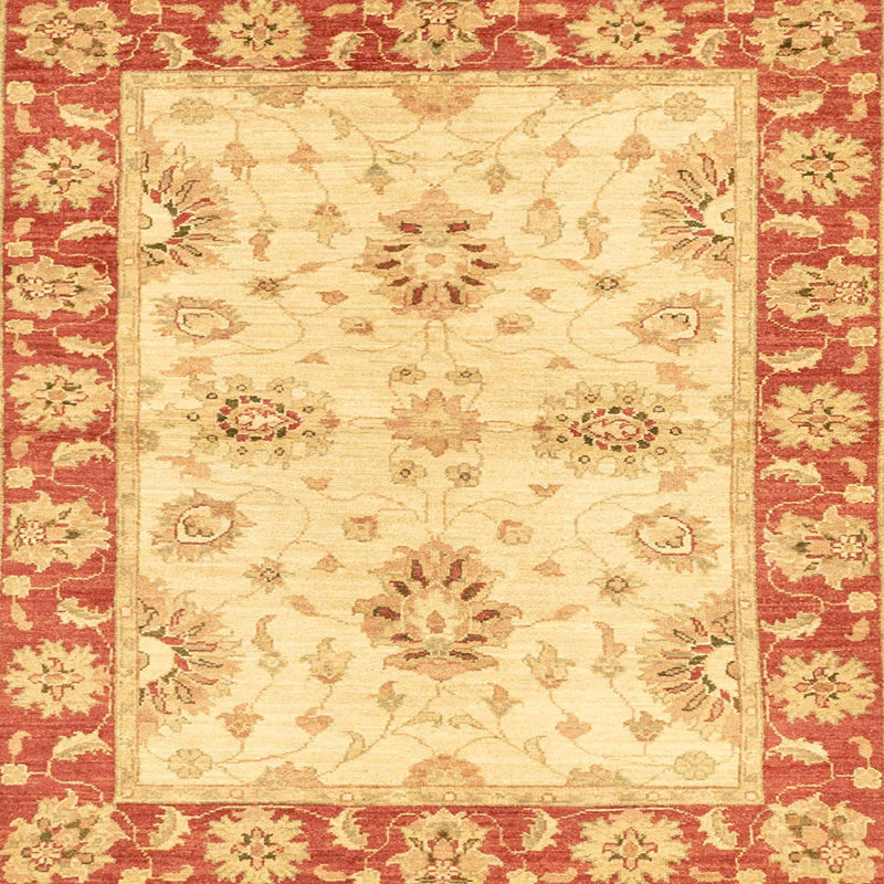 Tapis abstrait moderne 3924, Carré 3 pi