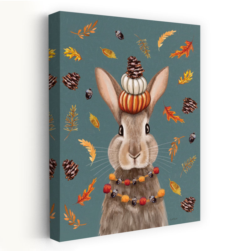 Fall Fall - Art contemporain, H 16 po x l 24 po