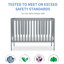 Lit de bébé convertible 5-en-1-197390340