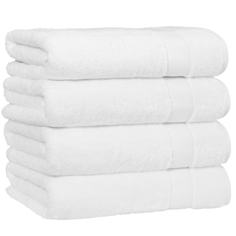 STARLIGHT Midweight Bath Towel, White