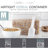 Delju Plastic Food Storage Container - Set of Containers and 1 Lids