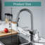 Robinet de cuisine - Monotrou en acier inoxydable-119617949