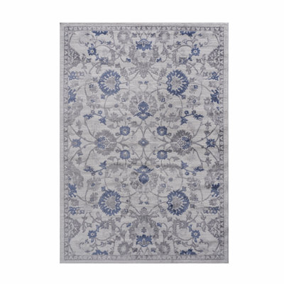 Oriental Area Rug, Indoor Rug For Living Room Bedroom, Office