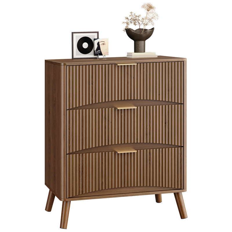 31.5"W 3-Drawer Dresser for Bedroom