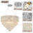 Crystal & Glass 8-light Pendant, Height-adjustable 19.7-55", Sloped-ceiling Ready-15616039-15616033