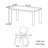 Minimalist style rectangular dining table-110979178
