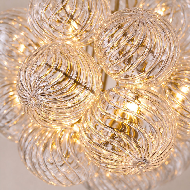 6 - Light Iron Chandelier