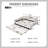 Modern And Stylish Wood Upholstered Tufted Daybed With Twin Size Trundle