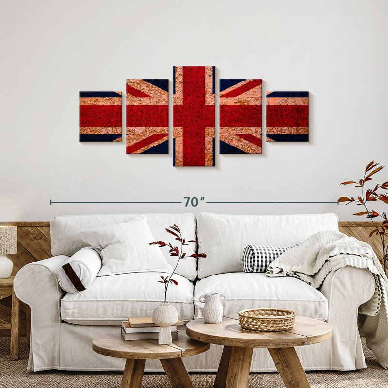 Great Britain Flag, 24" H x 55" W
