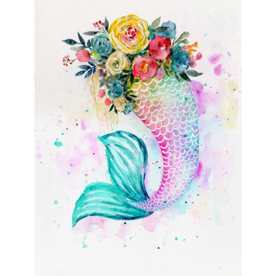 La sirène - reproduction sur toile tendue