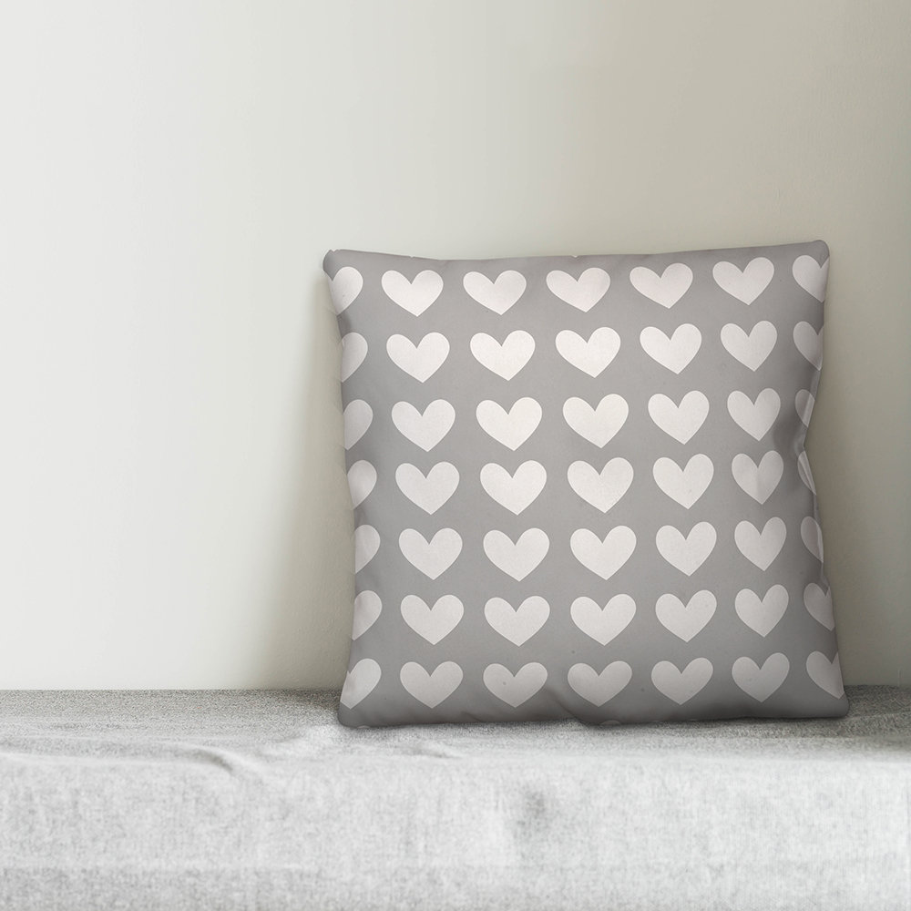 Hearts Throw Pillow Designs Direct Creative Group