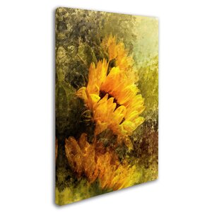 Trademark Art Jai Johnson Impressionist Sunflowers On Canvas by Jai ...