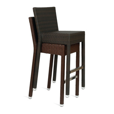 Jacksonport Wicker Bar Stool