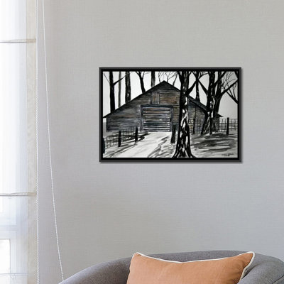 «Country Barn», reproduction sur toile