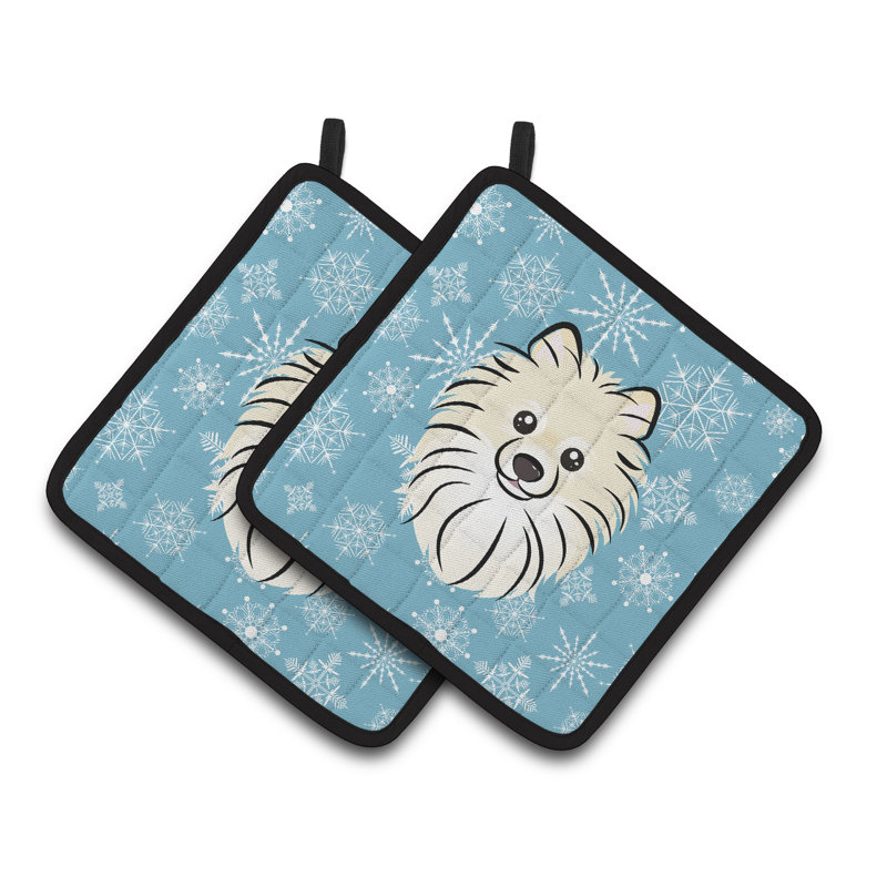 The Holiday Aisle® Ashlynn Polyester Potholder Set