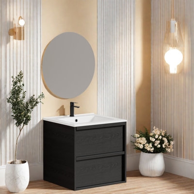Compact Vanities(must Include Both Vanity Cabinet  And Sink) Mdf Modern Bath