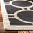 Arneshia Geometric Black/Beige Area Indoor/Outdoor Area Rug-20794309