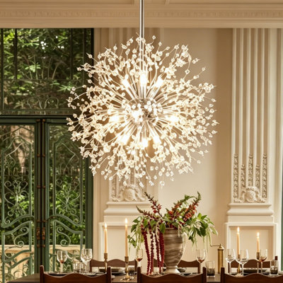 Wallin 8 - Light Sputnik Sphere Dining Chandelier