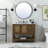 Bonsai 42'' Single Bathroom Vanity with Marble Top-1312534265