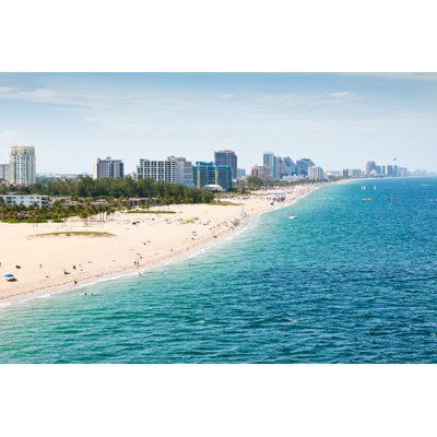 Fort Lauderdale Beach par Ruth Peterkin - photographie sur toile tendue