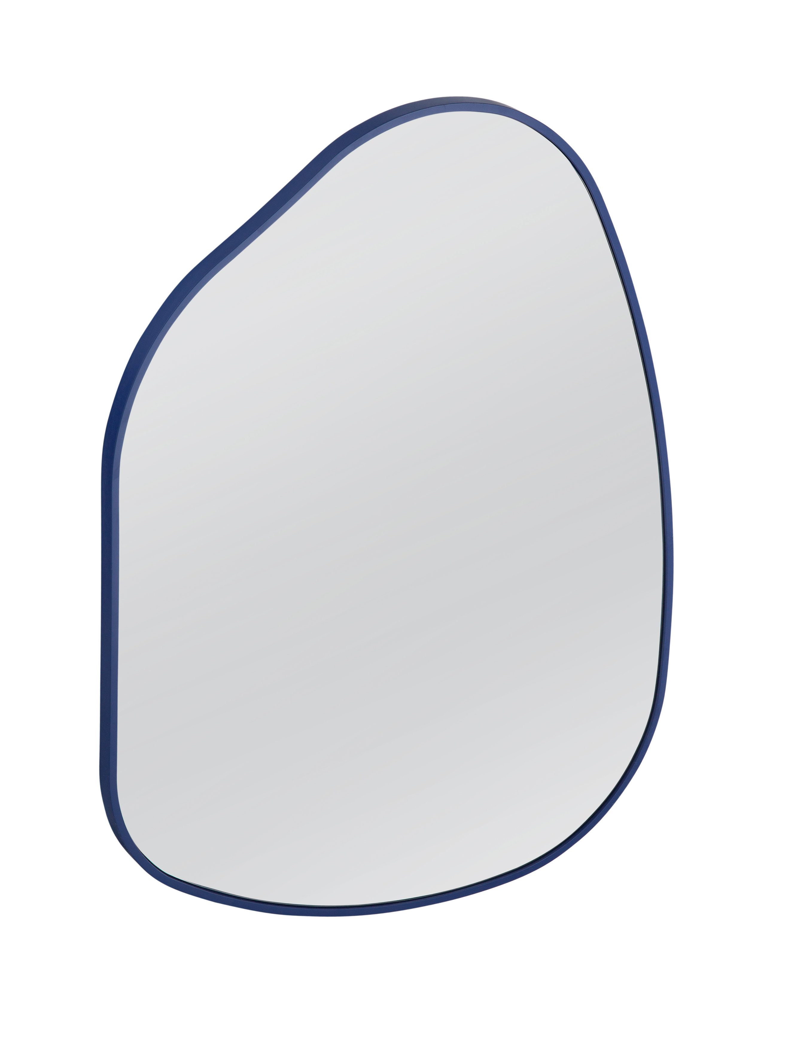 Solid Wood Asymmetrical Wall Mirror