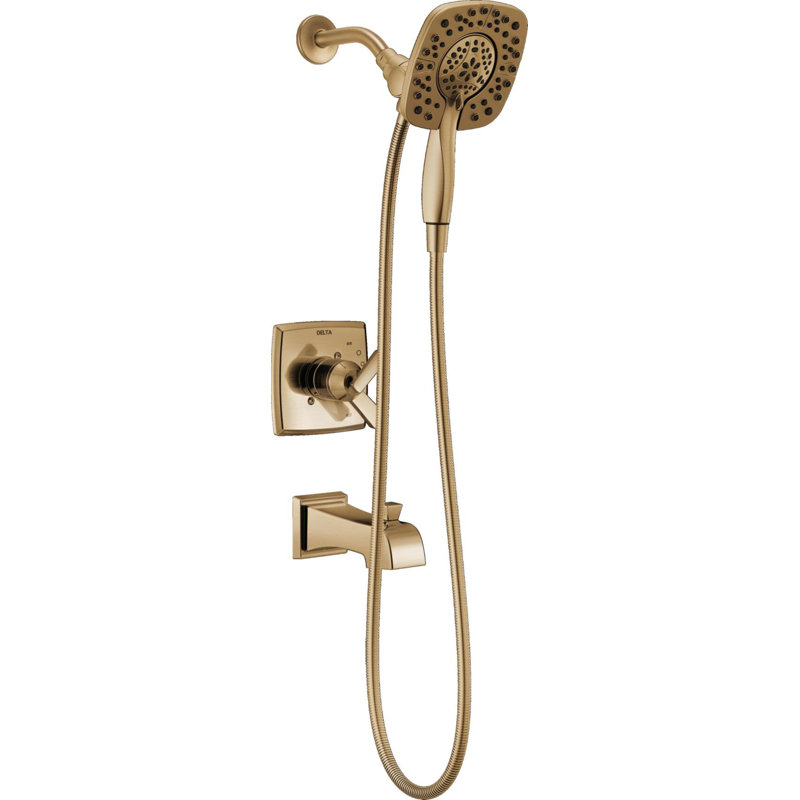 Ensemble de robinet de douche à double fonction Delta Ashlyn 17, ensemble de garniture de poignée de douche In2ition