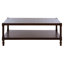 Table basse à 4 pieds en bois massif avec rangement Gladston-1799599929