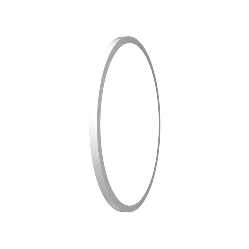 Naiá 1 - Light LED Flush Mount, 2.54" H x 21.26" W x 21.26" D, Organic White
