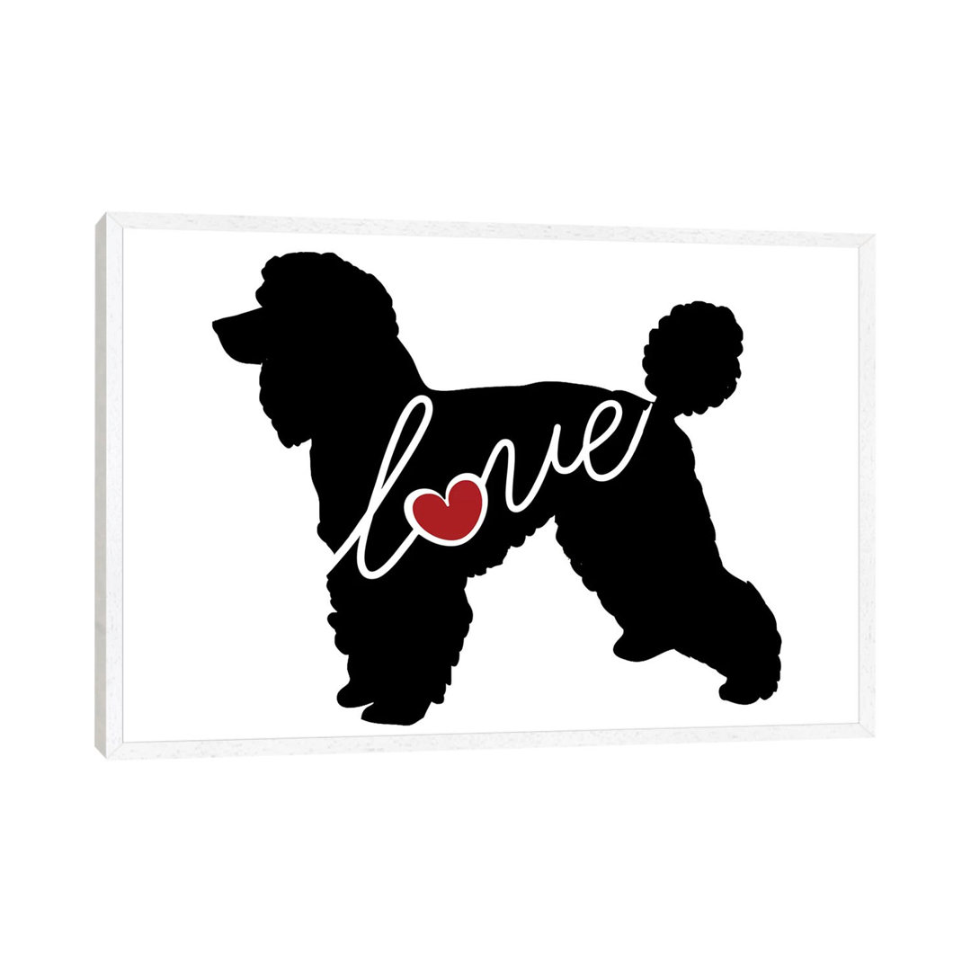 Standard Poodle by Traci Anderson - Gallery-Wrapped Canvas Giclée on Canvas