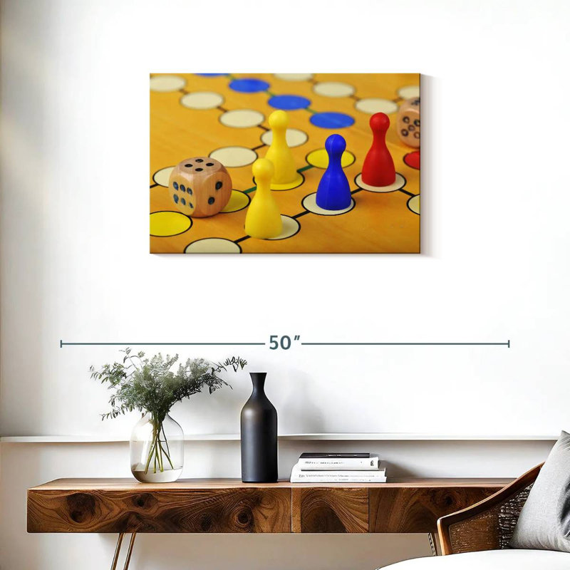 Senne Ludo Game, 20" H x 30" W
