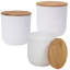 Bamboo Jar - Set of 3